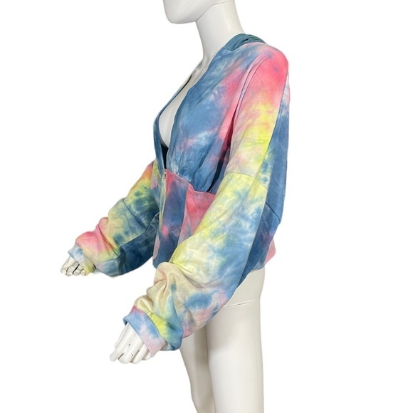 Women’s Tie Dye Hoodie 1/2 Zip Sweater
New - Picture 4 of 6